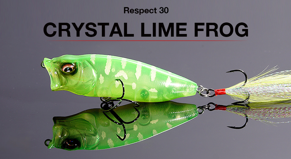 リスペクトカラー3rdステージ（第30弾）CRYSTAL LIME FROG（クリスタル