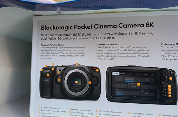 Blackmagic Pocket Cinema Camera 6Kレビュー。「映像」に向かい合い