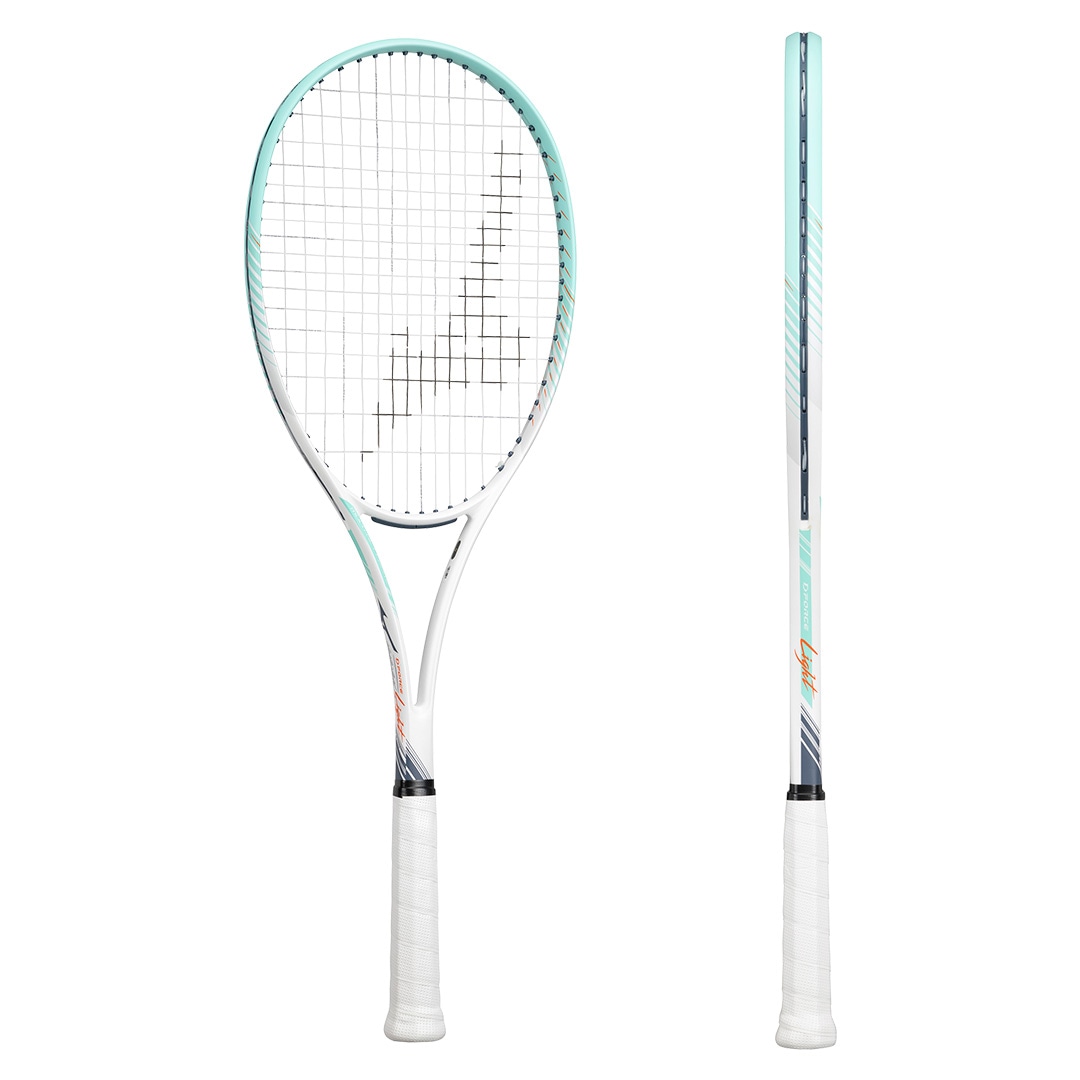 D FORCE Light デビュー！軽量デカ面ソフトテニスラケット