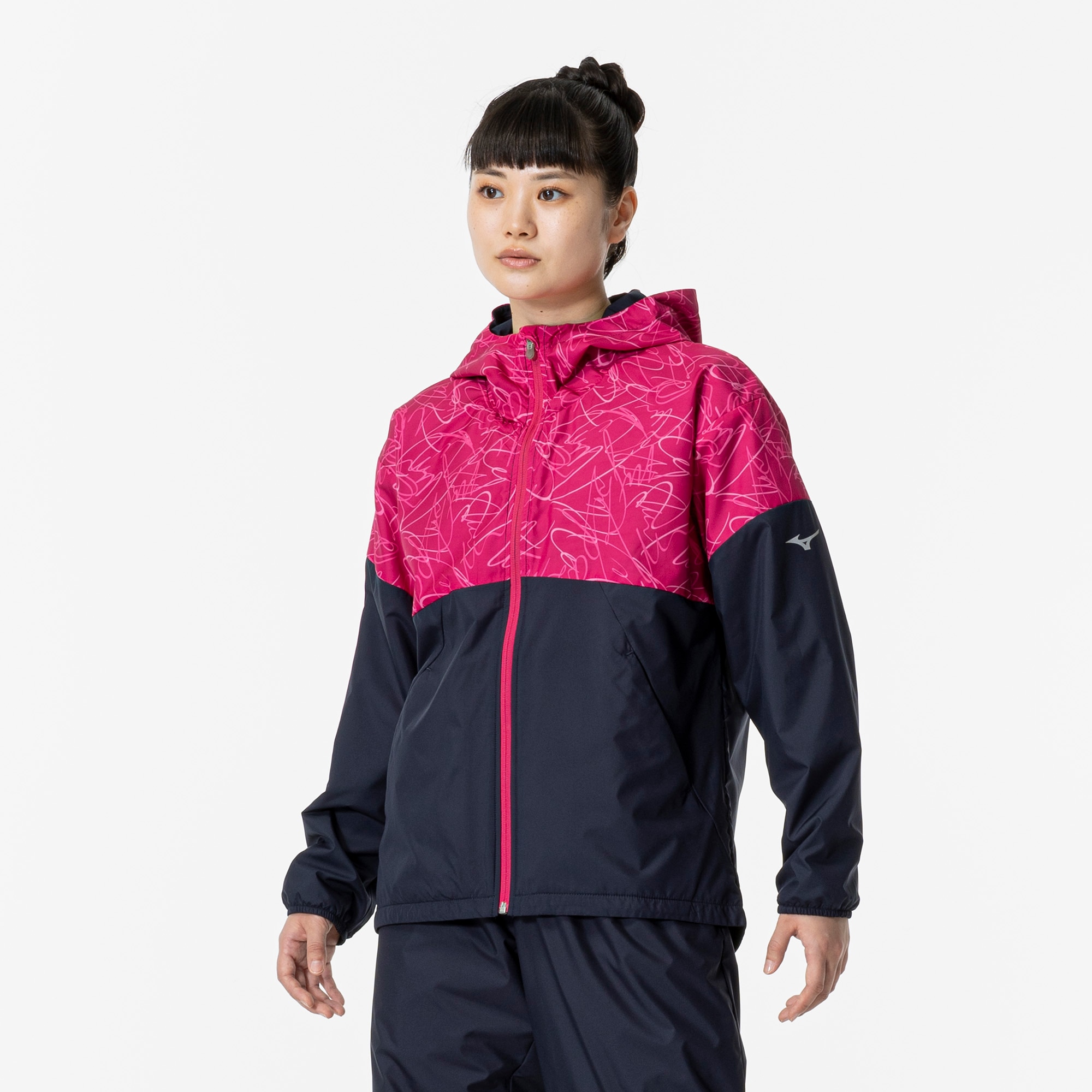 吸湿発熱】ブレスサーモウォーマージャケットフーディ|32MEA831|ミズノ