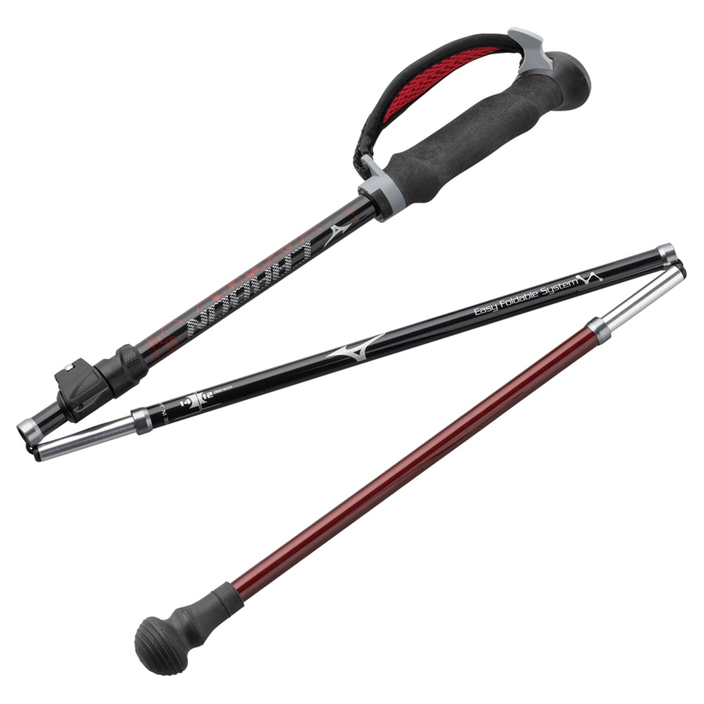 折りたたみカーボンウォーキングポール(2本1組)|C3JTPB20|ウォーキング