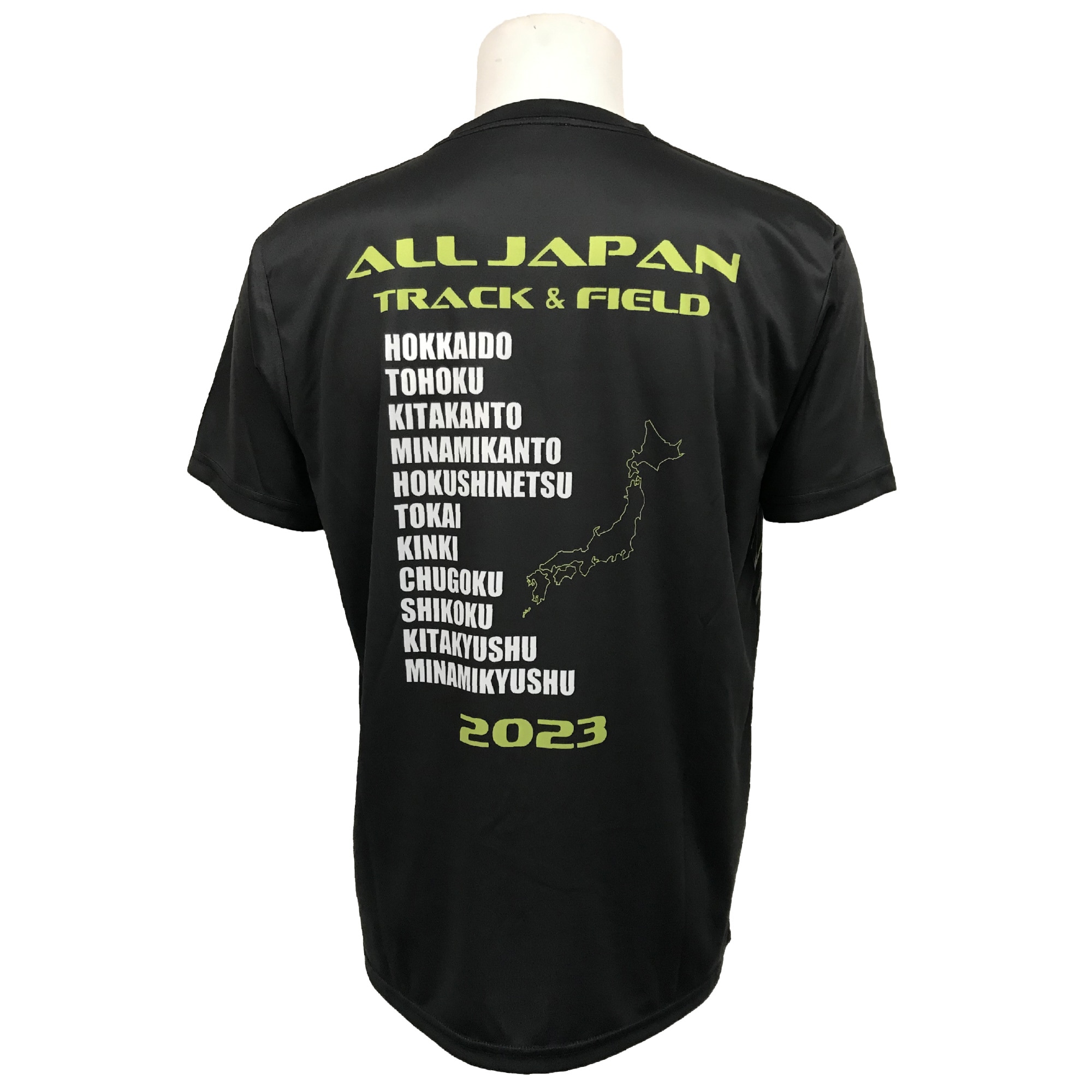 2023インターハイ陸上Tシャツ(ブロック大会記念)|U2JA3D01|ウエア|陸上