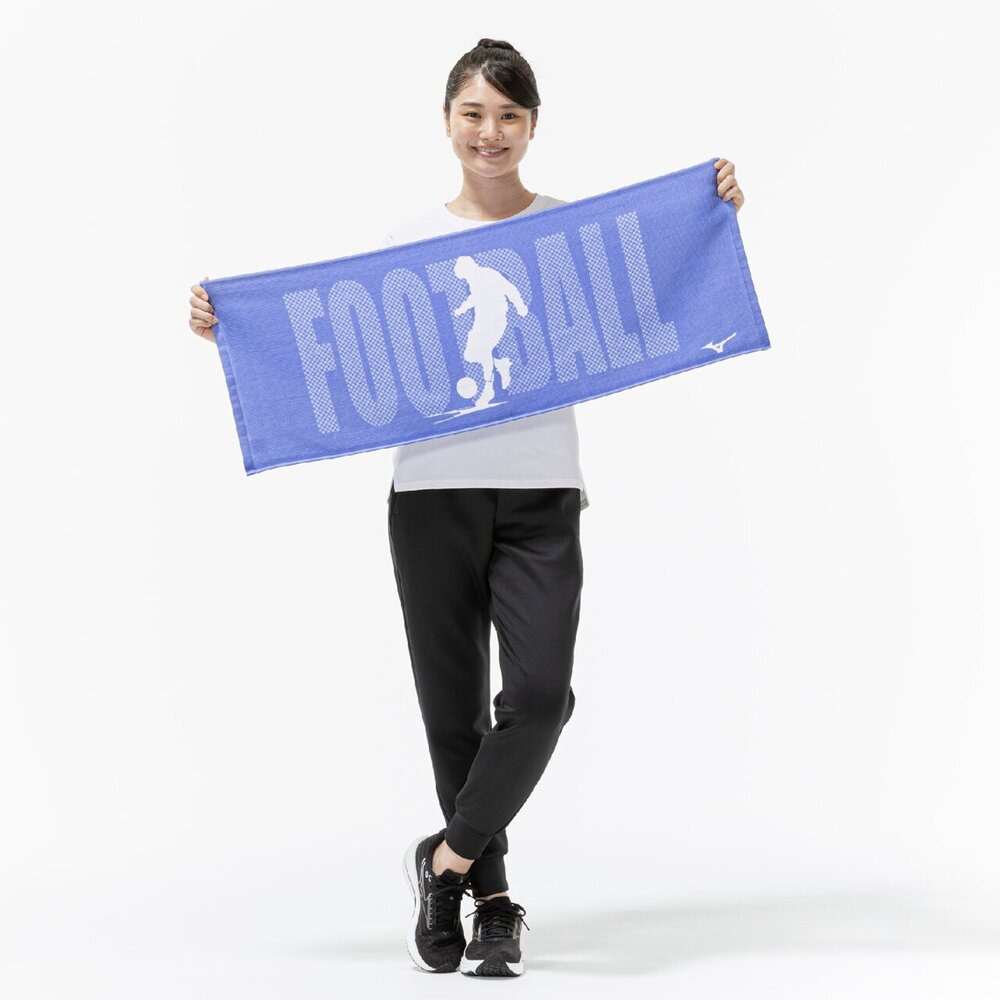 今治製タオル／部活フェイスタオル(サッカー)|32JYD121|ミズノ