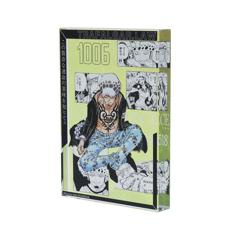 ONE PIECE』アクリルブロック “HEROES” トラファルガー