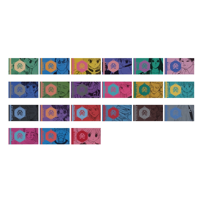 HUNTER×HUNTER』キャラクターズコレクションカード 3枚