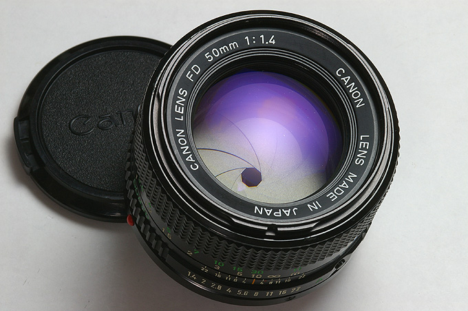 CANON NewFD50mmF1.4: JWCのカメラとレンズの修理帳