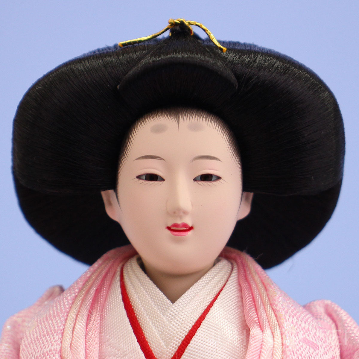 99雛人形三段飾り 三五金襴五人 家具調桜 – 寿鳳人形の東芸