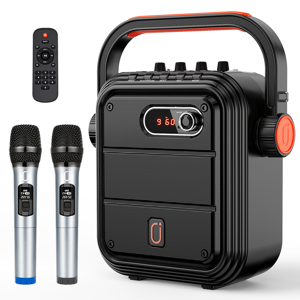 JYXLEDカラオケマシン|大人用カラオケマシン|ワイヤレスマイク