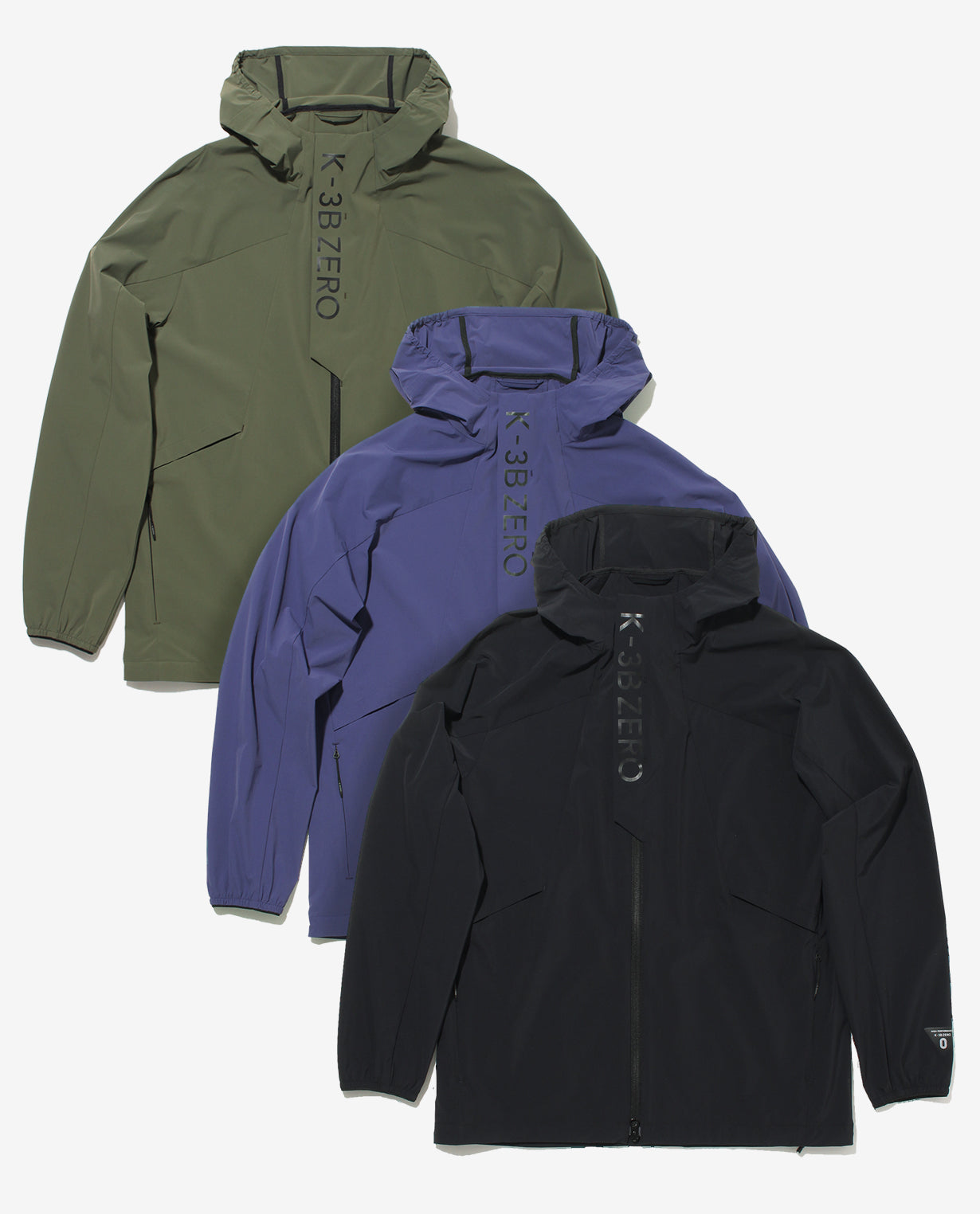 0_675_R アクティブストレッチ ライトウェイトジャケット (カーキ) – K