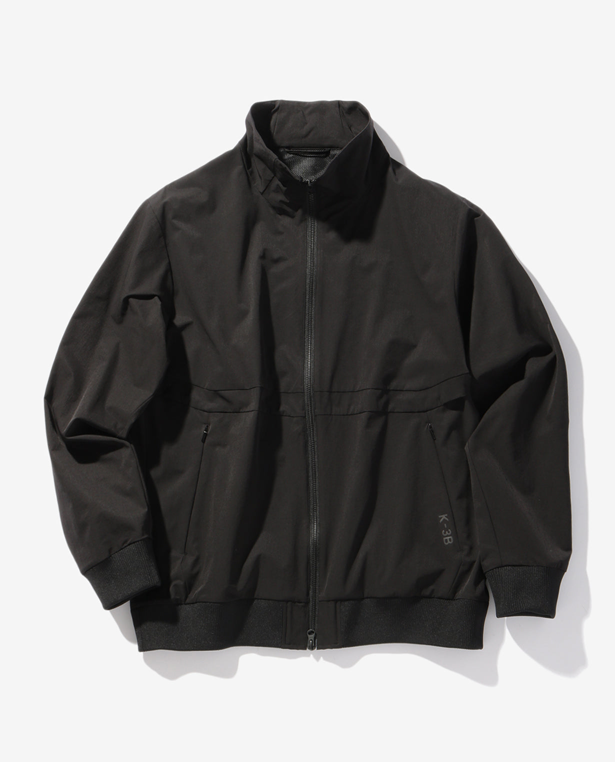 662_L ヴィンテージストレッチアーミーブルゾン (ブラック) – K-3B