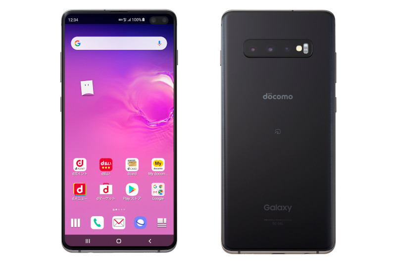 大容量4000mAhバッテリー搭載で一日中使用可能な「Galaxy S10＋ SC-04L