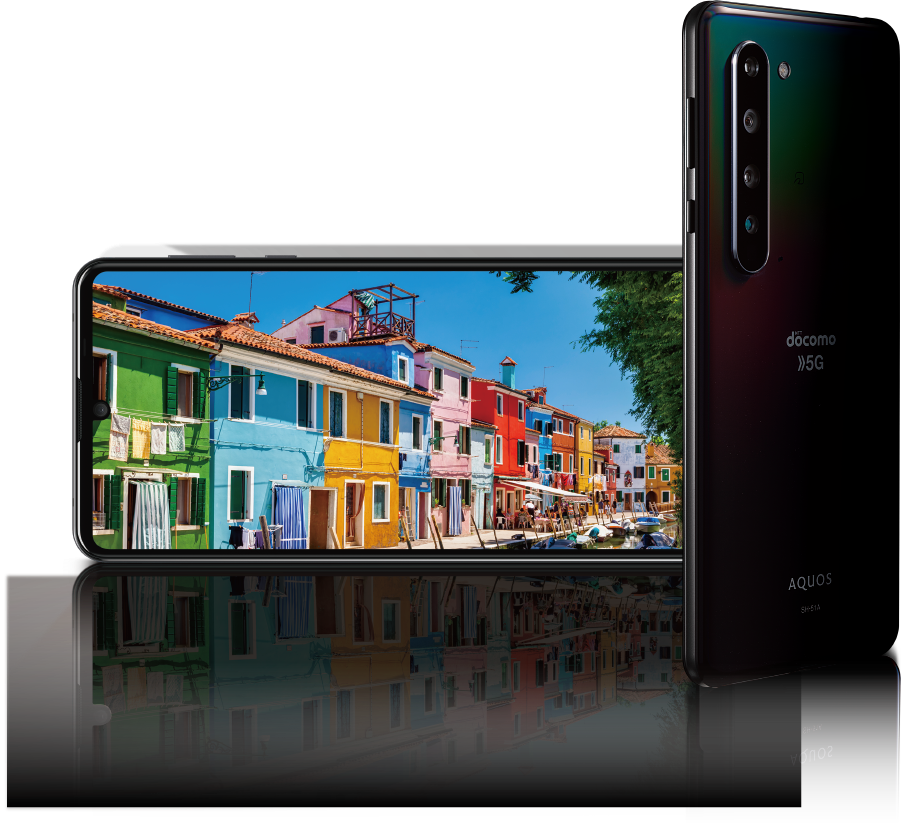 docomo「AQUOS R5G SH-51A」、docomo「AQUOS sense3 SH-02M