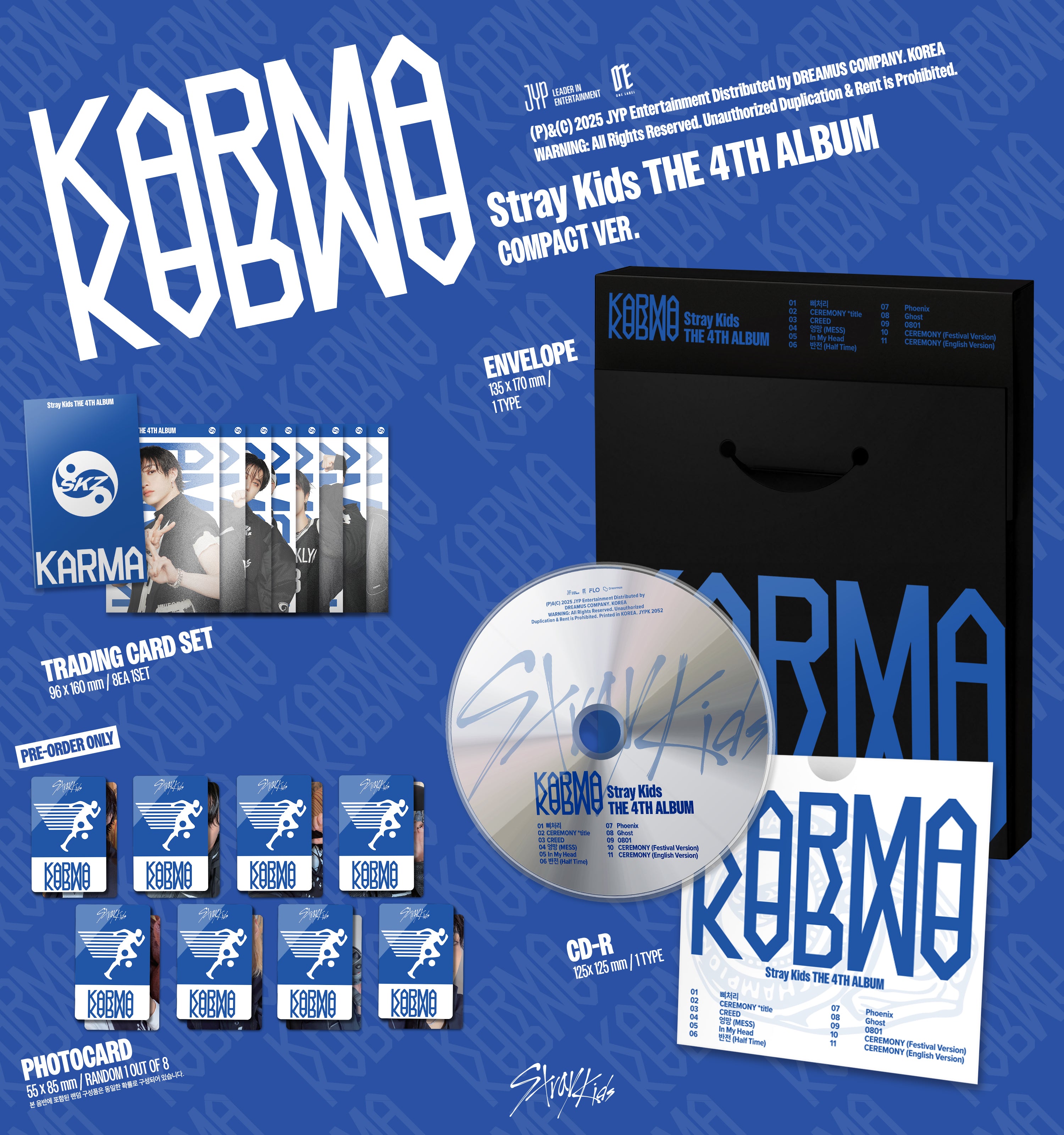 Stray Kids - KARMA (COMPACT ver.) – Kpop Planet Global