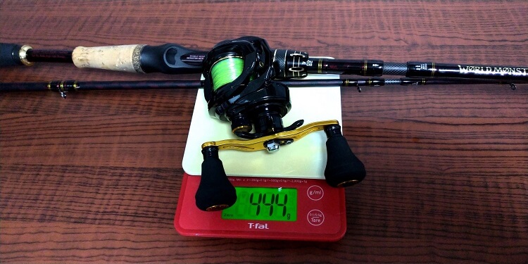 アブガルシアのパックロッド ワールドモンスターWMCC-654M MGS実釣