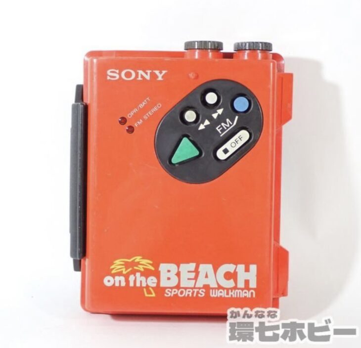 ソニー SONY WM-F5 スポーツ ウォークマン on the BEACH ポータブル