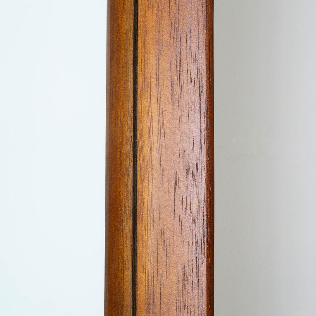 ビーチ無垢材 アンティーク調 ウォールミラー 40×120 – KANADEMONO
