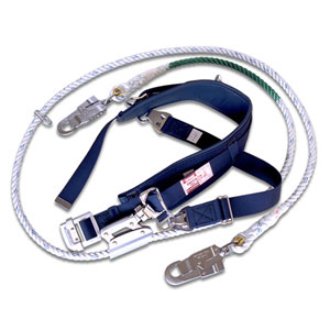 1本つり・U字つり兼用補助フック付 柱上安全帯 通販 | カナマル産業