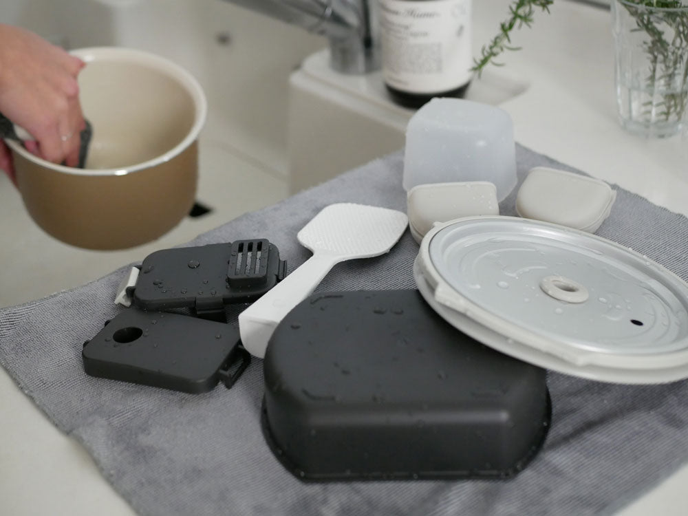 recolte＞ご飯と一緒におかずも作れるクッキングライスクッカー