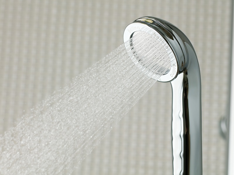 超微細気泡シャワーが横を向かずピタッと止まる「ボリーナ ワイド