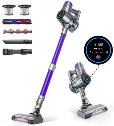 口コミ評判】BuTure VC10コードレス掃除機 33000pa 400Wは軽い