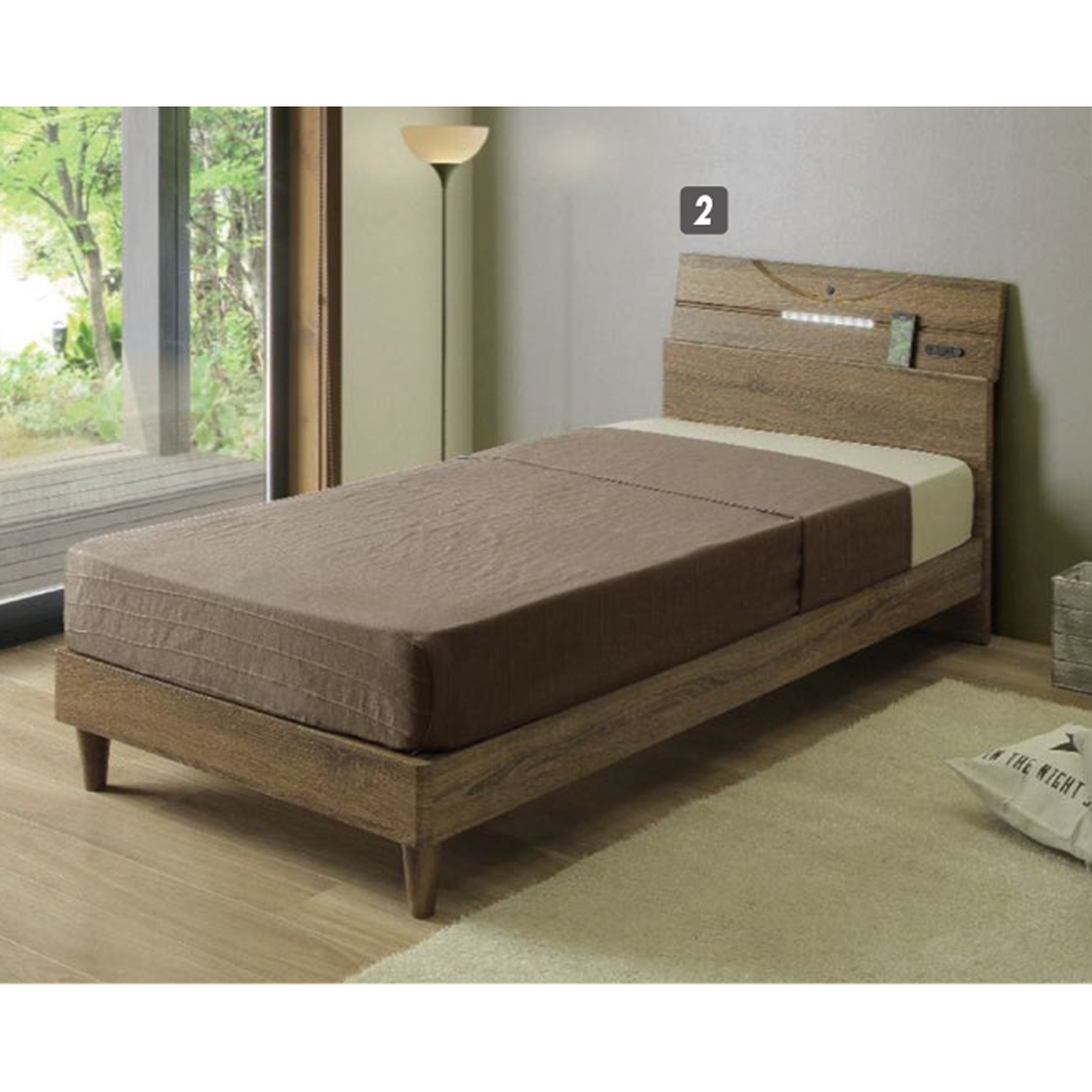 家具のコクサイ（通販サイト） / Sベッドフレーム（グロウ）