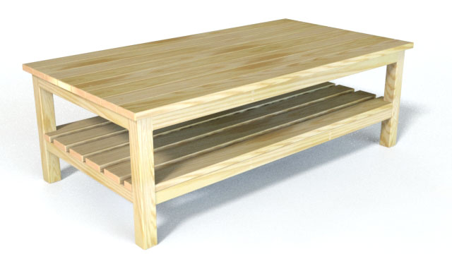 無垢材ローテーブルの作り方 | 家具職人入門