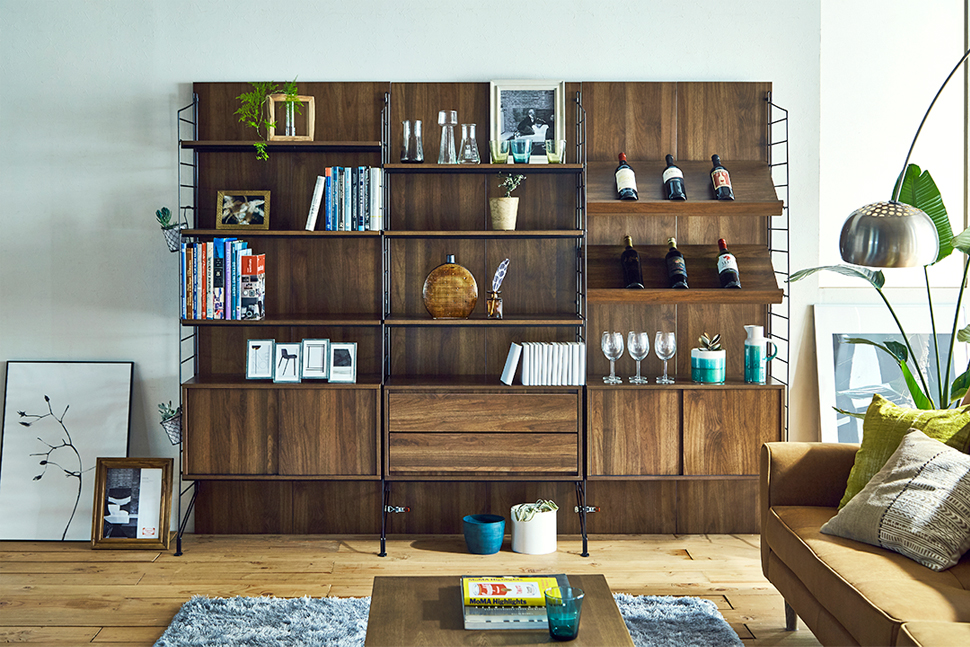 ezbo イジボ シェルフユニット 工具不要で簡単Set Up | 家具のｳｽｲ