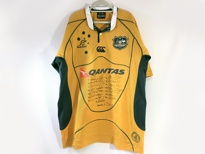 ラグビー ワラビーズ サイン入 ジャージ 買取りました！ – 買取goodDay