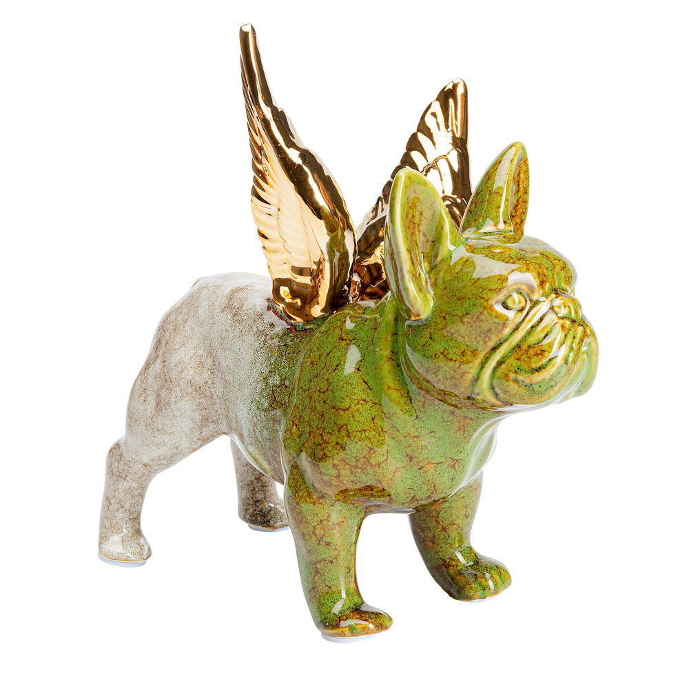 エンジェルウィングスドッグA / GR デコフィギア - オブジェ・置物の