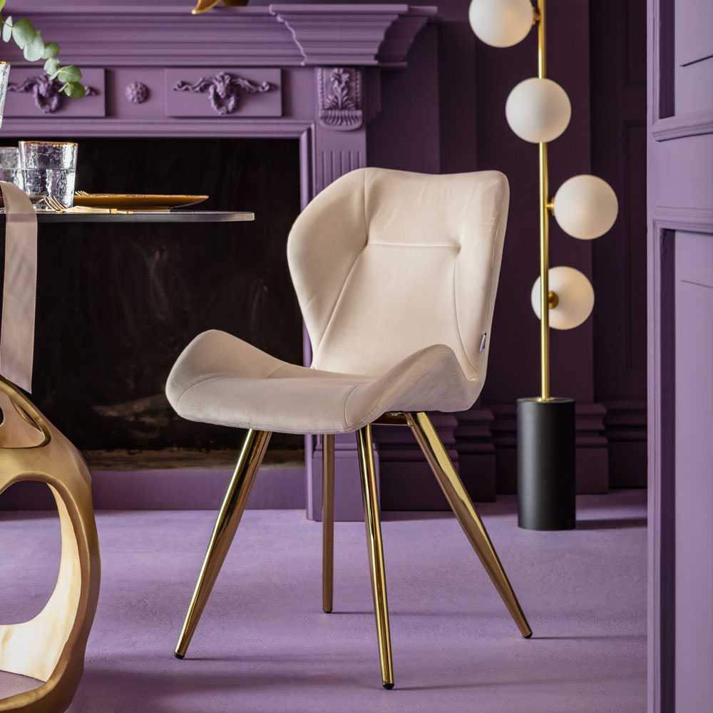 ビバクリーム ダイニングチェア - ダイニングチェアの通販 ｜【KARE