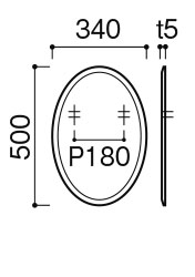 楕円型カットミラー KG-04 (KG-04-X1) | Products | KAWAJUN Global