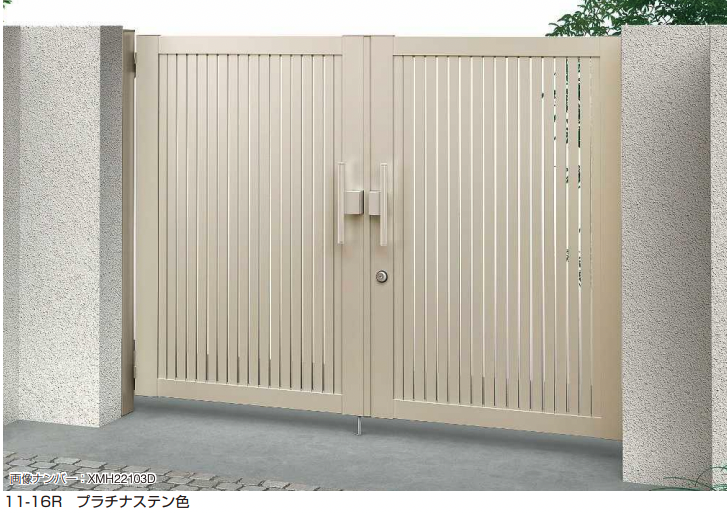 YKK AP | 電気錠付共用門扉 シンプレオ 門扉4型【2023年版】 | 建材サーチ