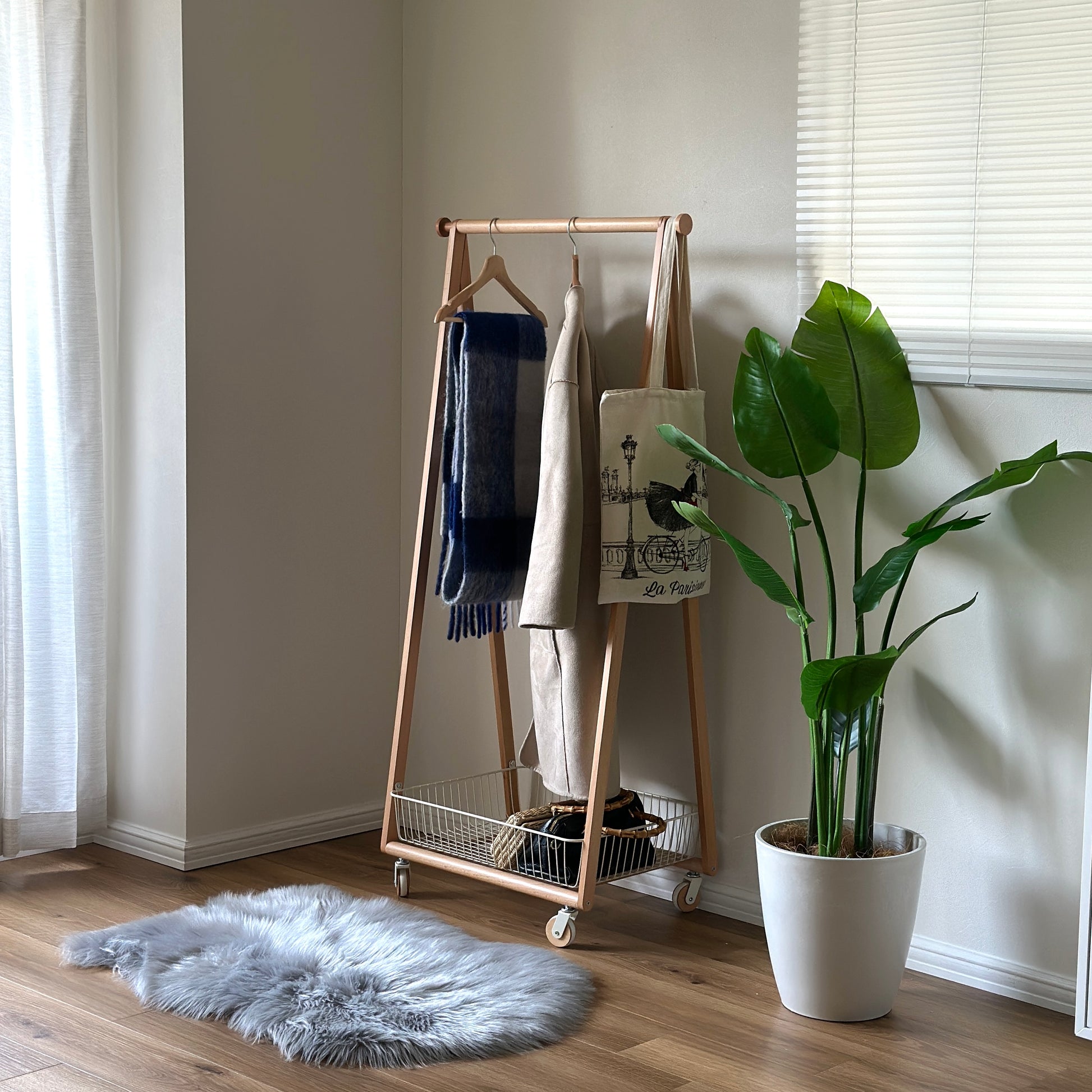 ハンガーラック｜ウッドハンガーラック - territory