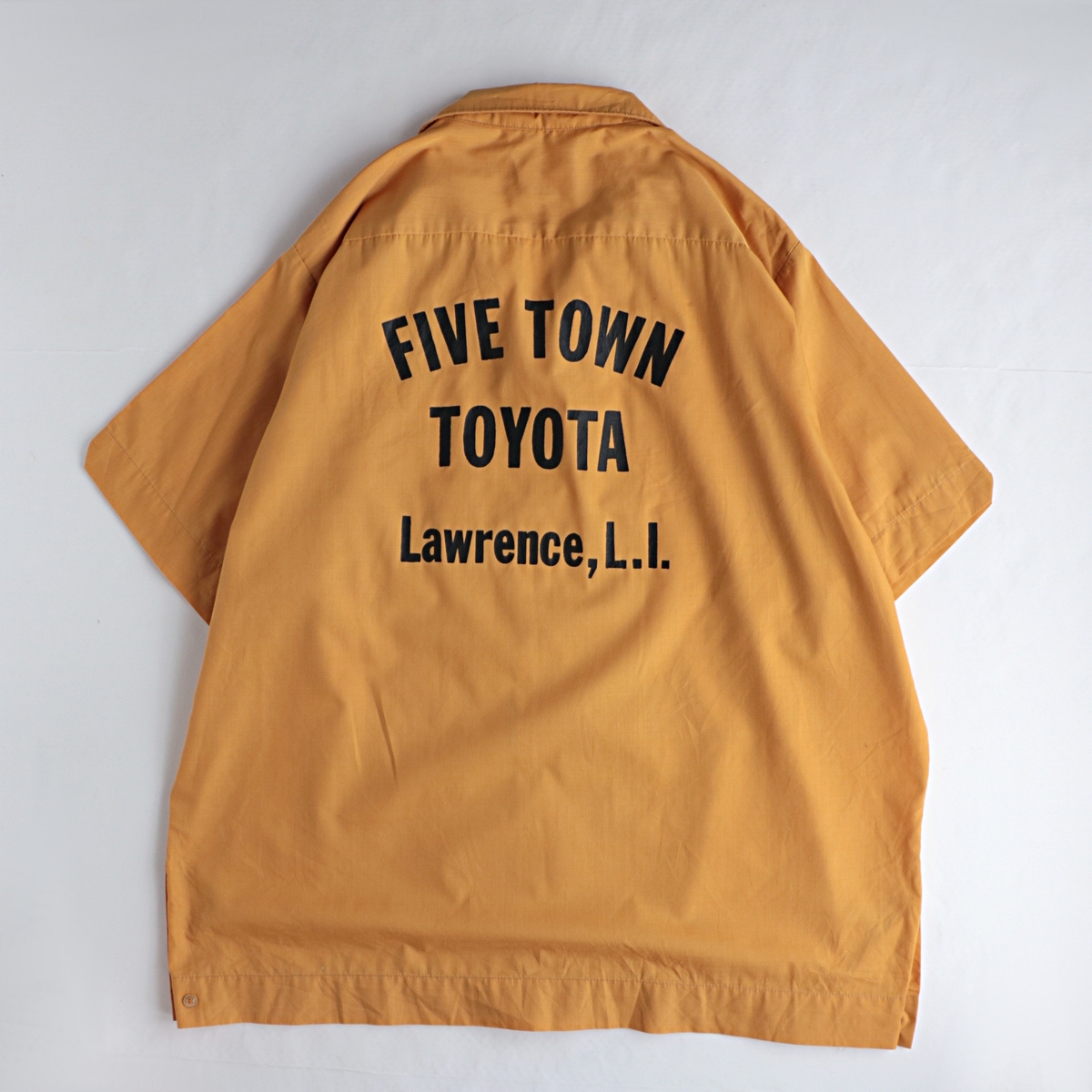 70s King louie ”toyota” 刺繍 ボーリングシャツ vintage 古着 used