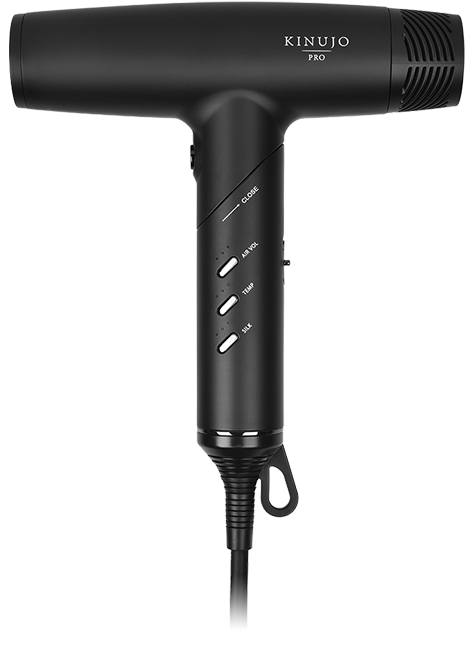 KINUJO Pro Hair Dryer｜速乾×潤いのヘアサロン向けプロ仕様。KINUJO