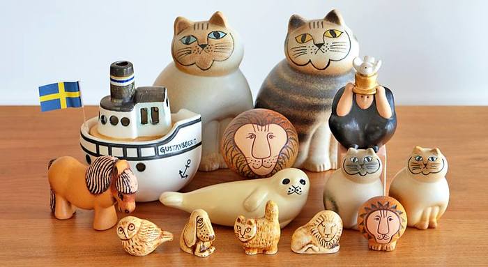 コレクションしたくなる！かわいくて味わい深い、【リサ・ラーソン】の