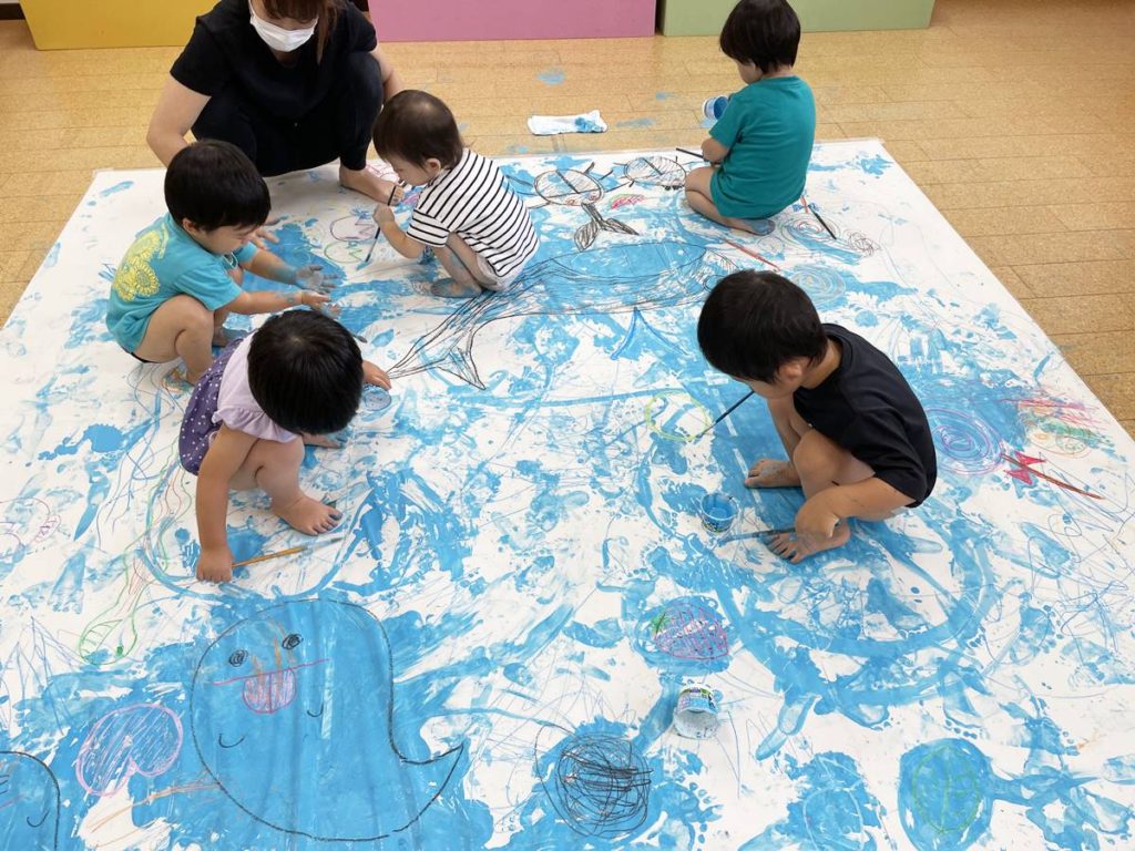 夏はこんな遊びを楽しみました！ | キッズラボ株式会社 | 認可保育園