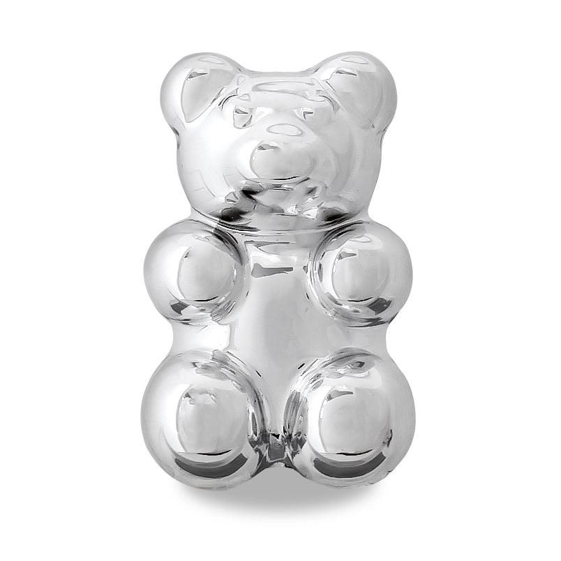 アクリルビーズ クマ2 メタリックシルバー – 貴和製作所オンラインストア