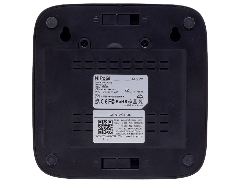 NiPoGi AK1PLUS N97モデルレビュー：2万円切りの激安N97ミニPC