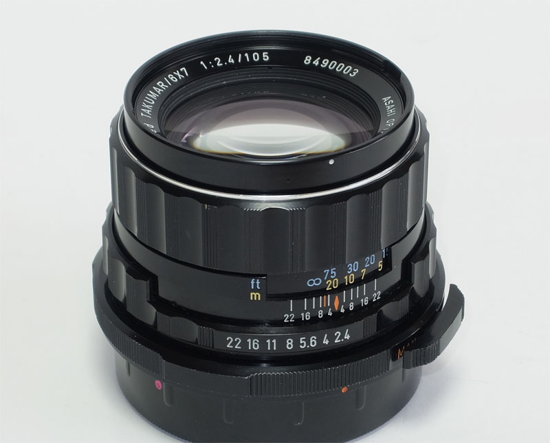 第9話 中判レンズ ペンタックス67：SMC TAKUMAR 6×7 105mm 1:2.4 – こ