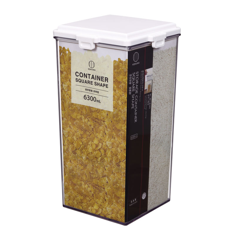 保存容器 四角型 6300mL | 商品情報 | KOKUBO 小久保工業所（家庭