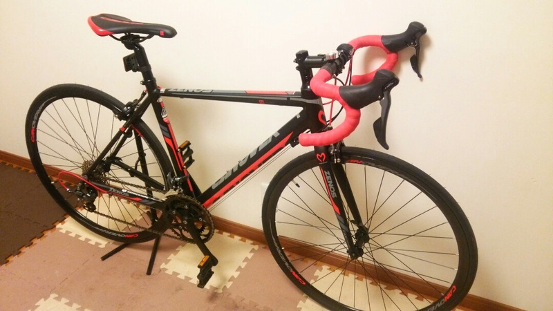 通販人気5万円ロードバイク】カノーバー ゼノス購入！組立・調整