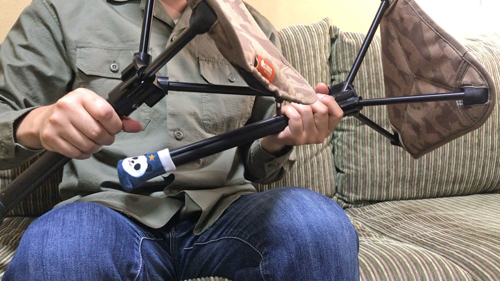 ロゴス】1ポールシートを使った感想【一本足の椅子】 | 小石健の