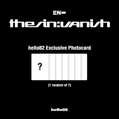 ENHYPEN - THE SIN : VANISH [7th Mini Album - hello82 Exclusive Ver