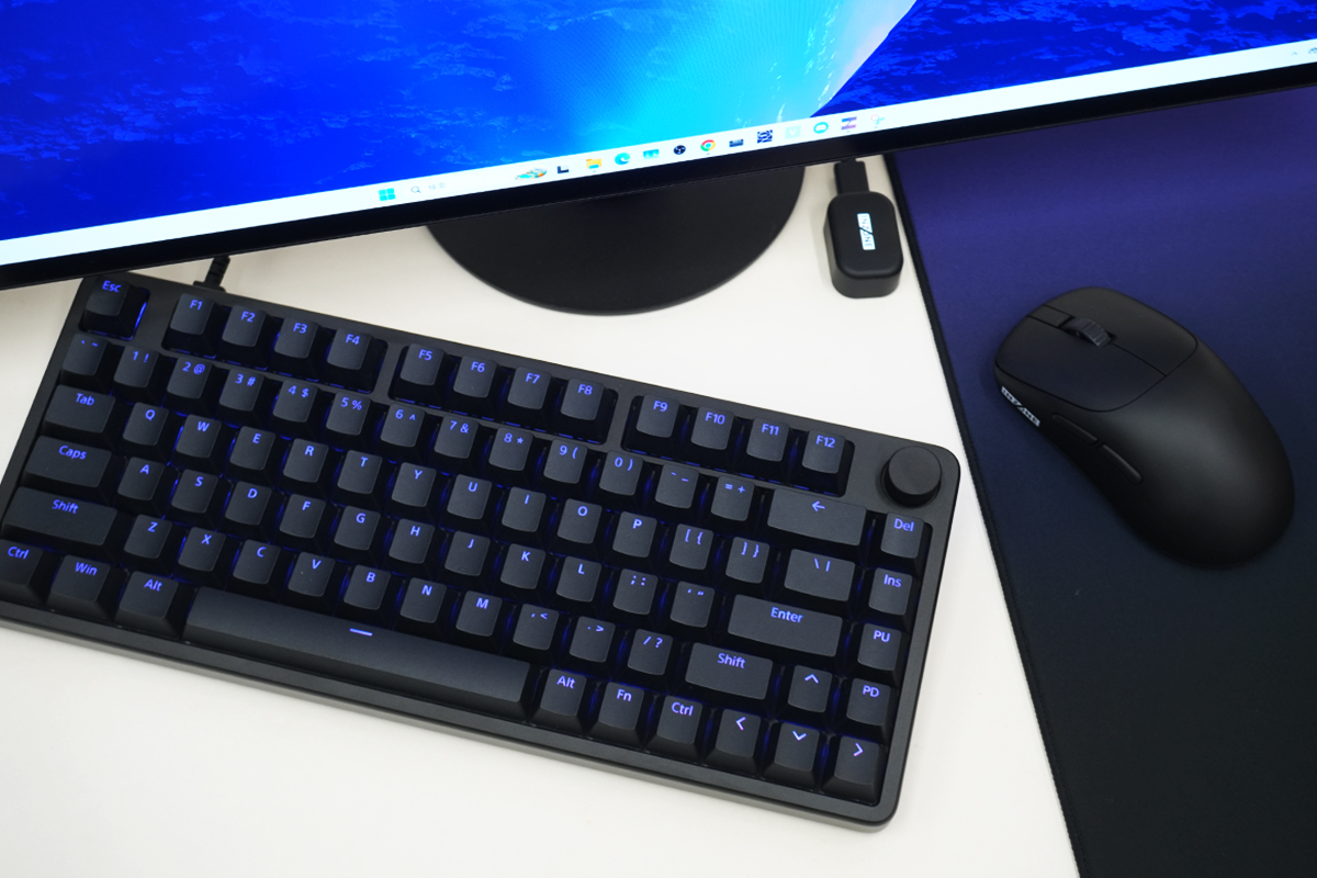 ゲーミングキーボード INZONE KBD-H75 実機レビュー。省スペースかつ