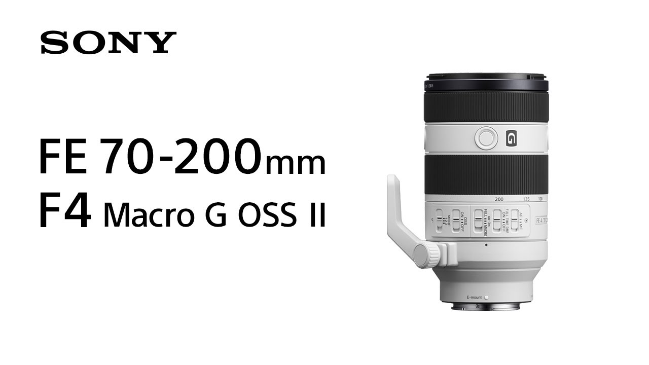 FE 70-200mm F4 Macro G OSS II「SEL70200G2」を、7月18日(火)10時より