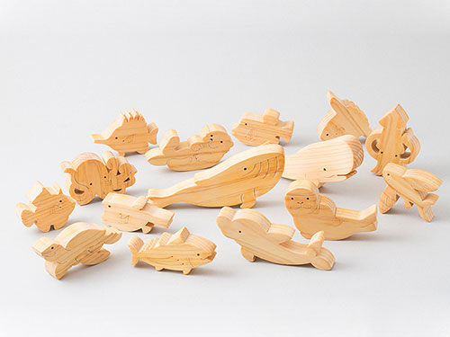 海パズル 山のくじら舎｜木のおもちゃ KURABOKKO