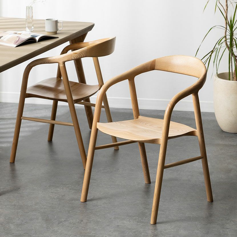 ダイニングチェア 【カリモク】ダイニングチェア 椅子 木製 A