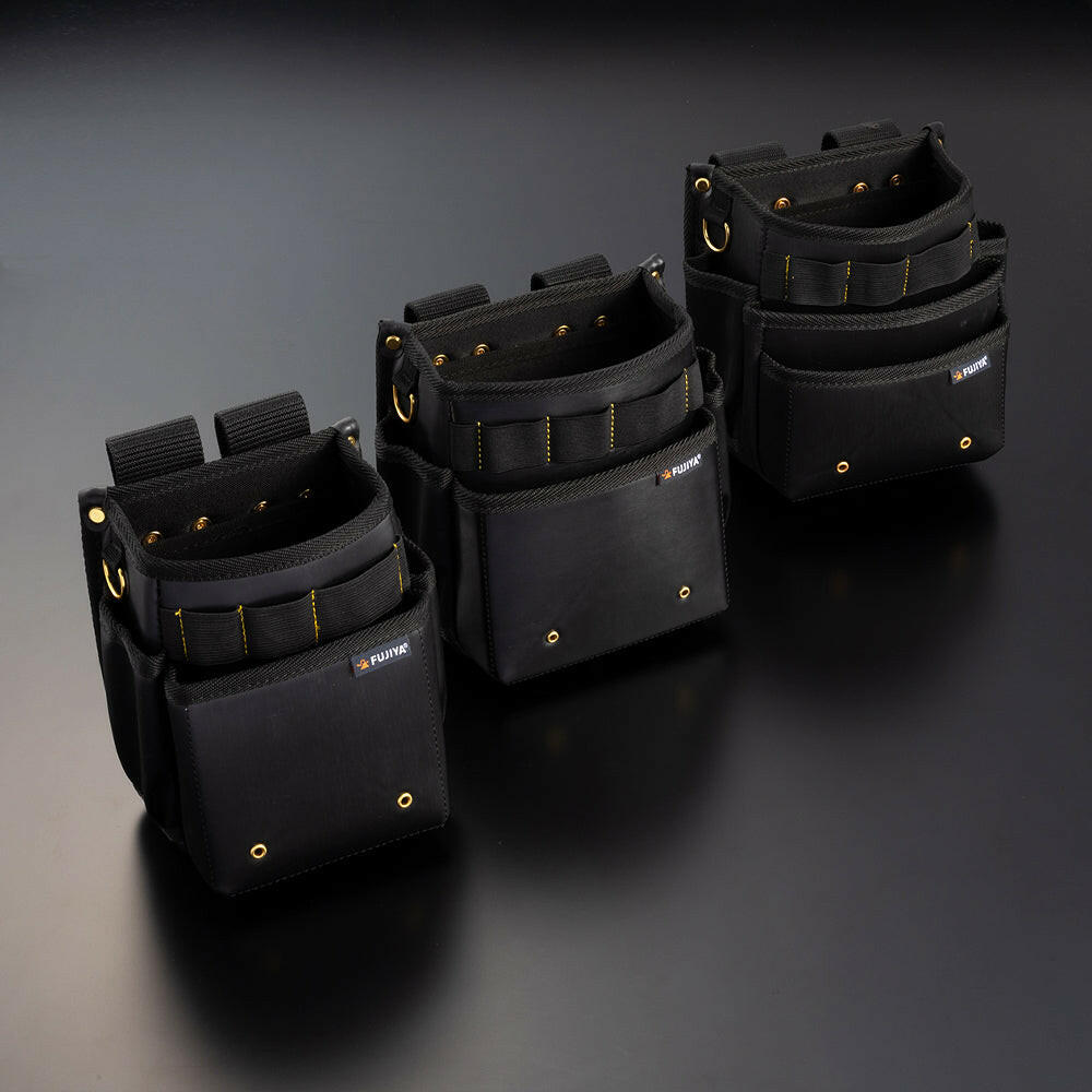 KUROKIN 黒金 腰袋スタンダード2段 PS-22BG