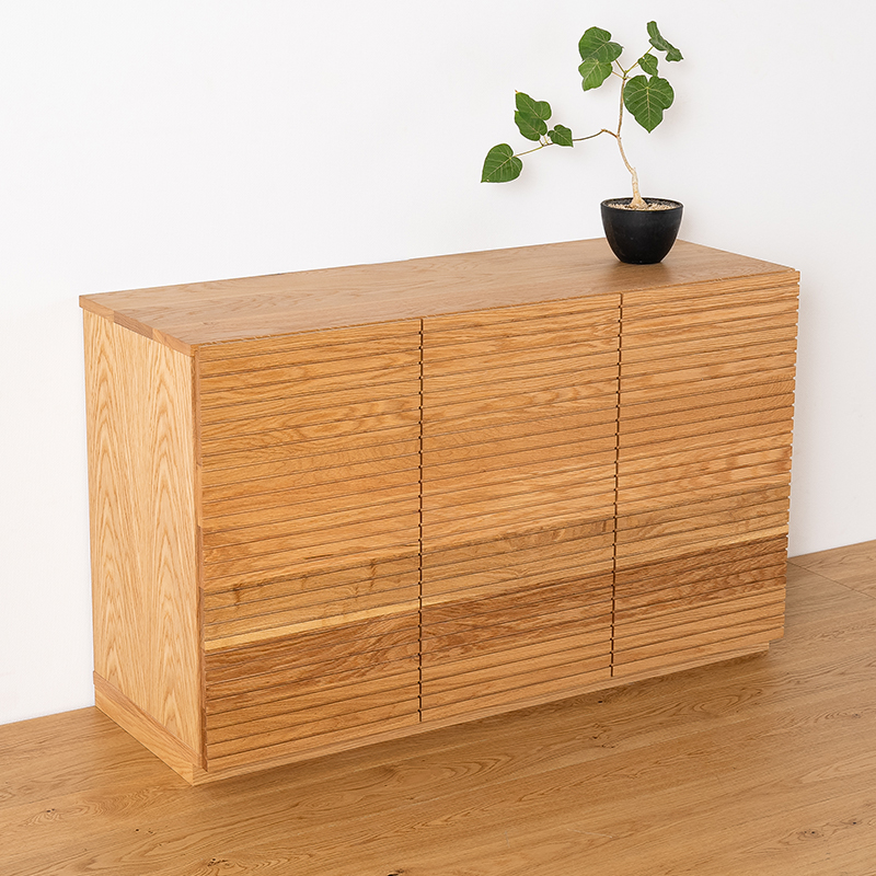 風雅／FUUGA キャビネット W1200（ホワイトオーク）